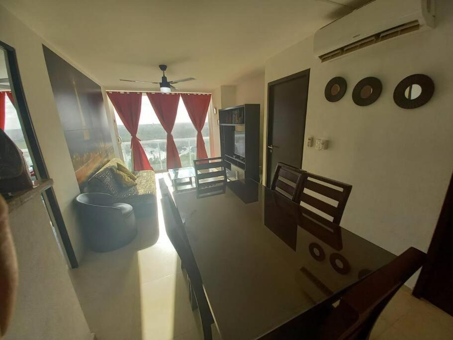 Hermoso Condo De 2 Habitaciones Frente Al Caribe Cancún Exterior foto